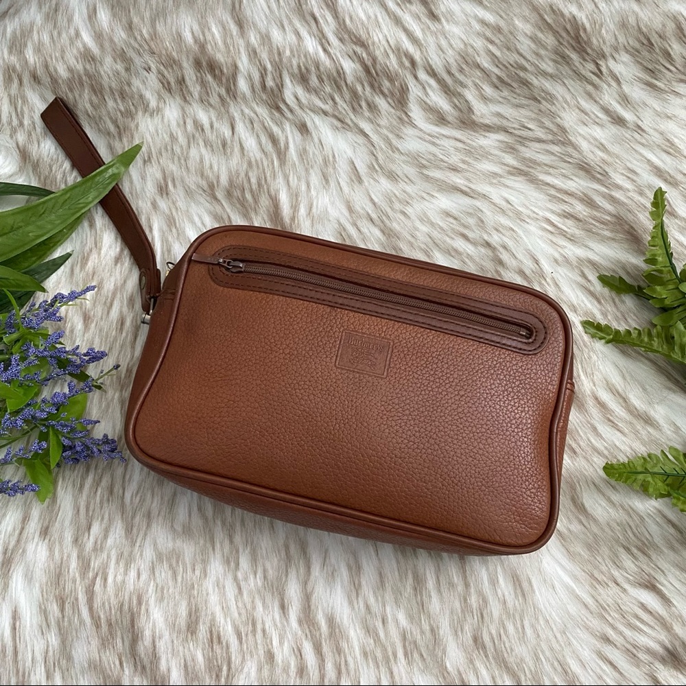 Burberry Vintage Leather Clutch